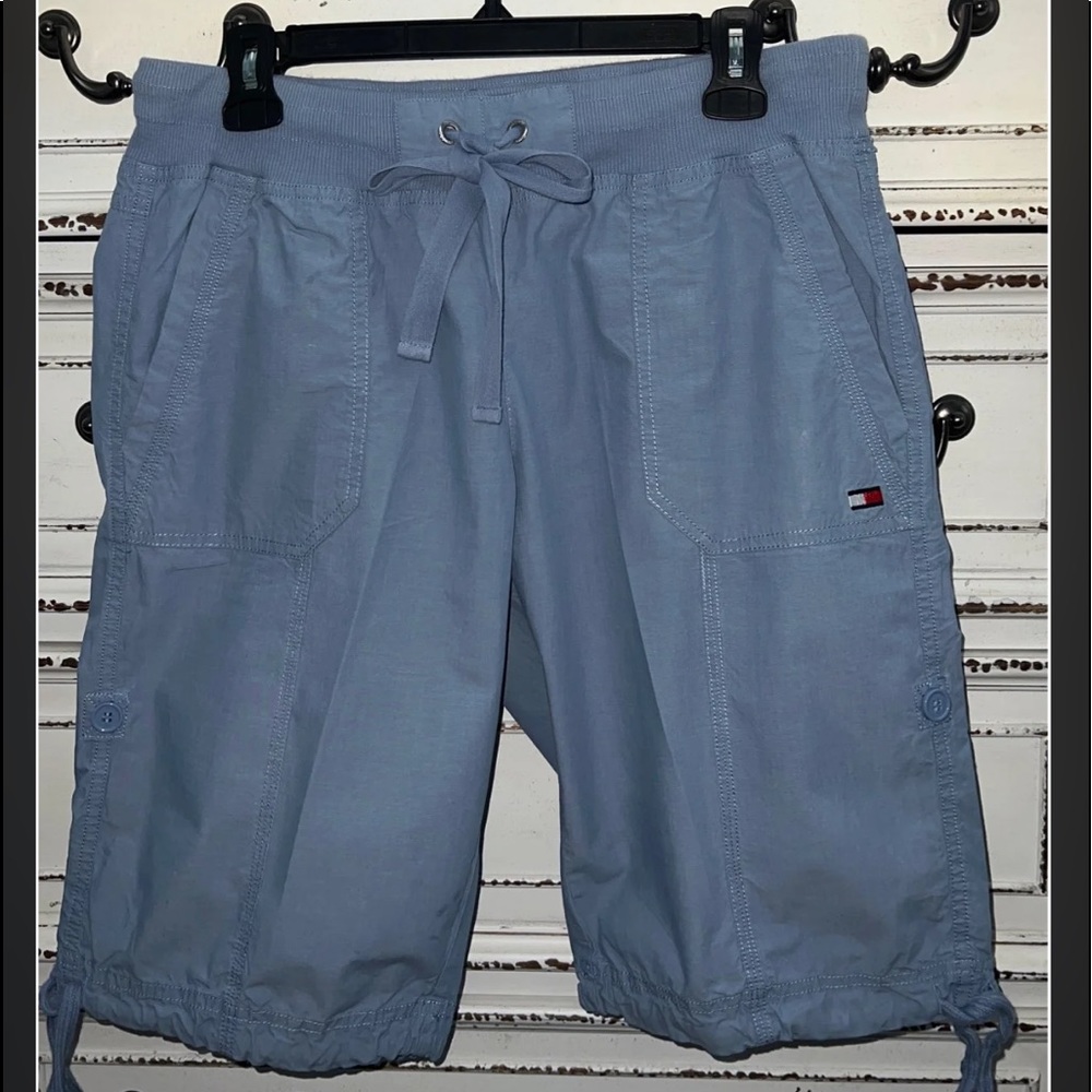 Tommy Hilfiger powder blue shorts with hem strings Men’s M